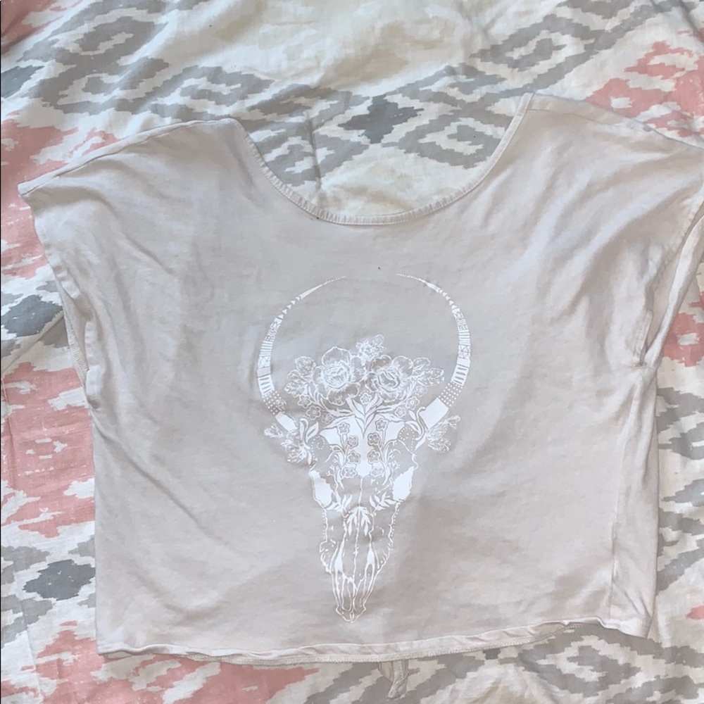 Kendall & Kylie Pacsun Open Back Tee